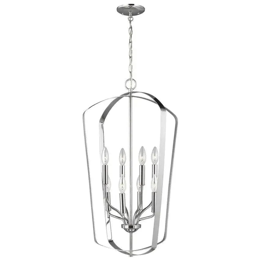 Generation Lighting - Romee Large Eight Light Pendant (with Bulbs) - Lights Canada