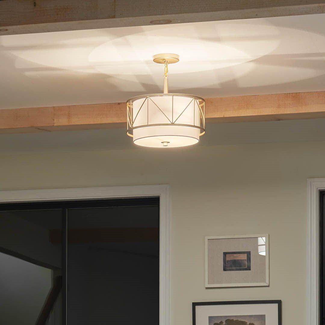 Kichler - Birkleigh 14" 3-Light Convertible Pendant - Lights Canada