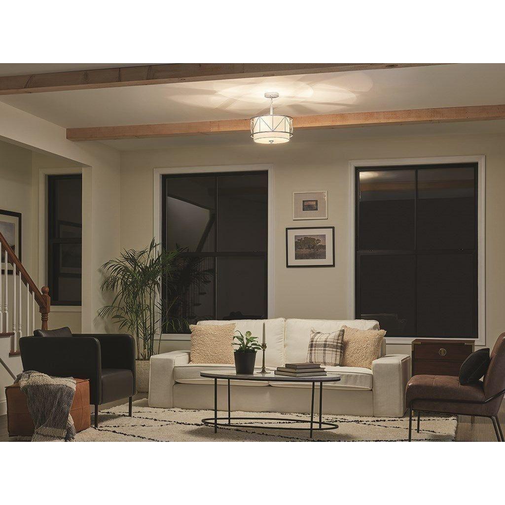 Kichler - Birkleigh 14" 3-Light Convertible Pendant - Lights Canada