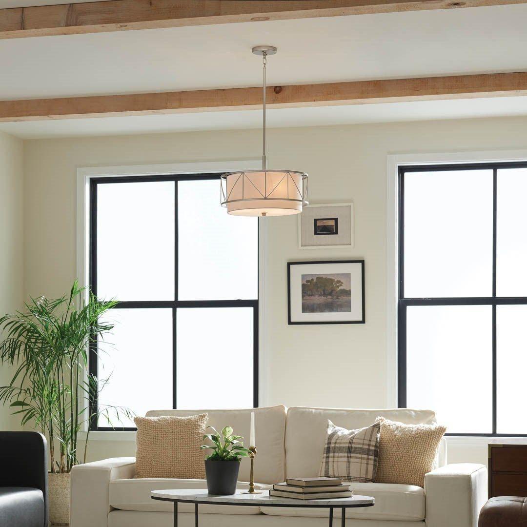 Kichler - Birkleigh 18" 3-Light Convertible Pendant - Lights Canada