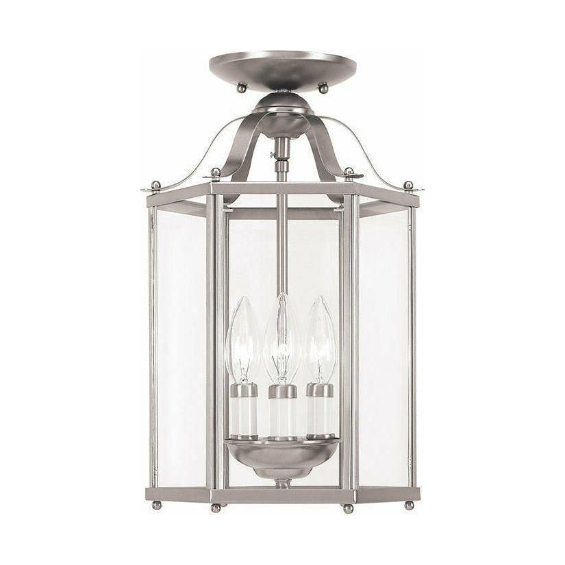 Generation Lighting - Bretton 3-Light Convertible Pendant (with Bulbs) - Lights Canada