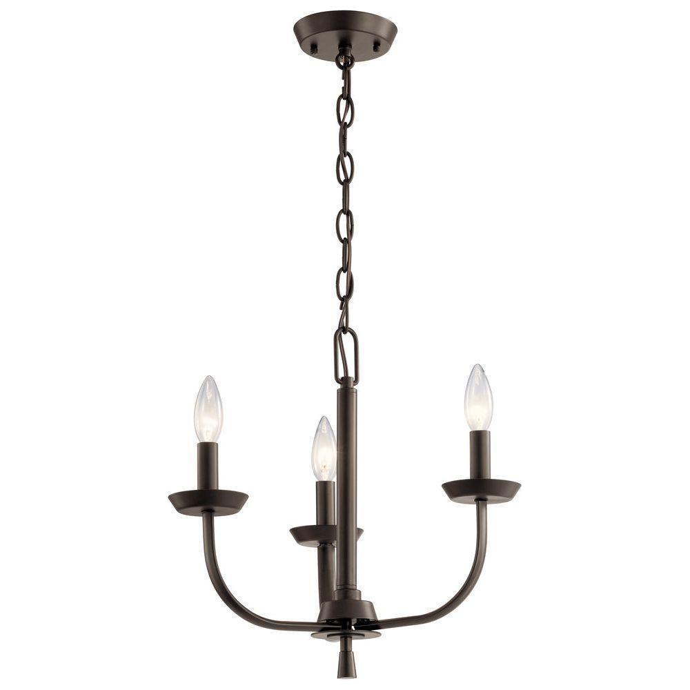 Kichler - Kichler Kennewick Mini Chandelier 3Lt - Lights Canada