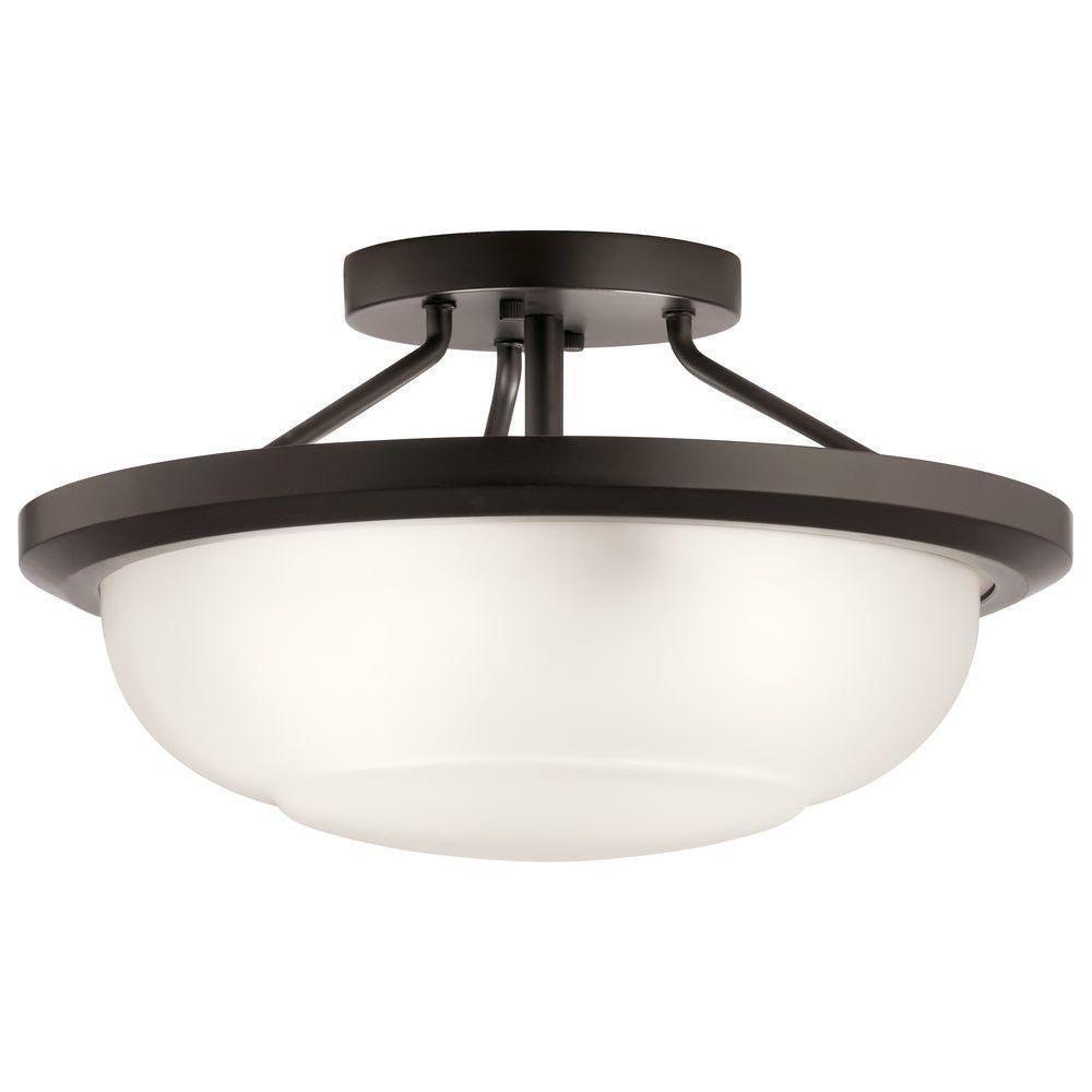 Kichler - Kichler Ritson Semi Flush 3Lt - Lights Canada