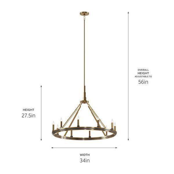 Kichler - Kichler Emmala Chandelier 10Lt - Lights Canada