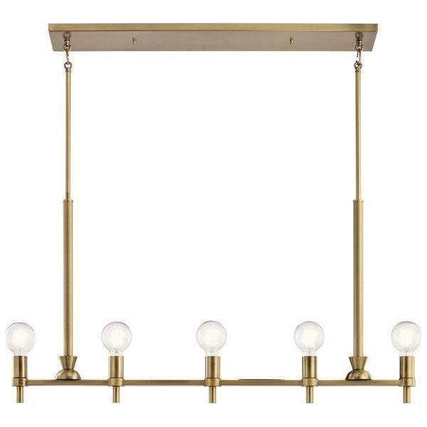 Kichler - Kichler Torvee Linear Chandelier 5Lt - Lights Canada