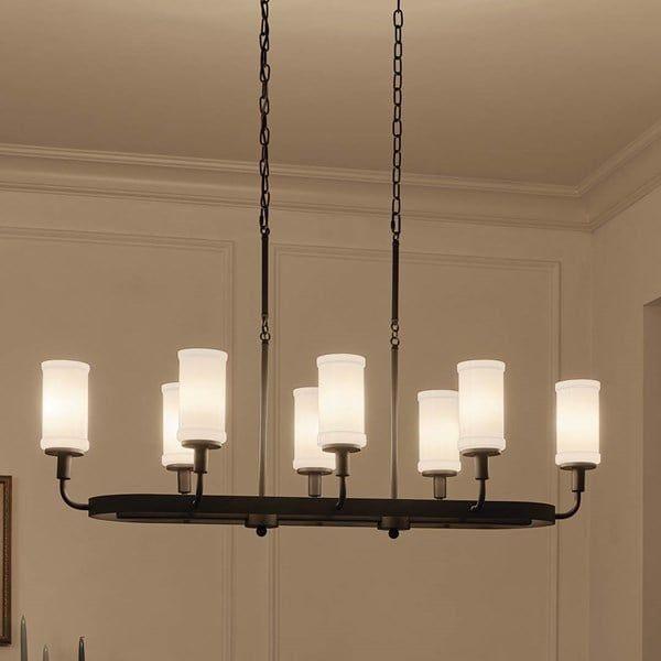 Kichler - Kichler Vetivene Linear Chandelier 8Lt - Lights Canada