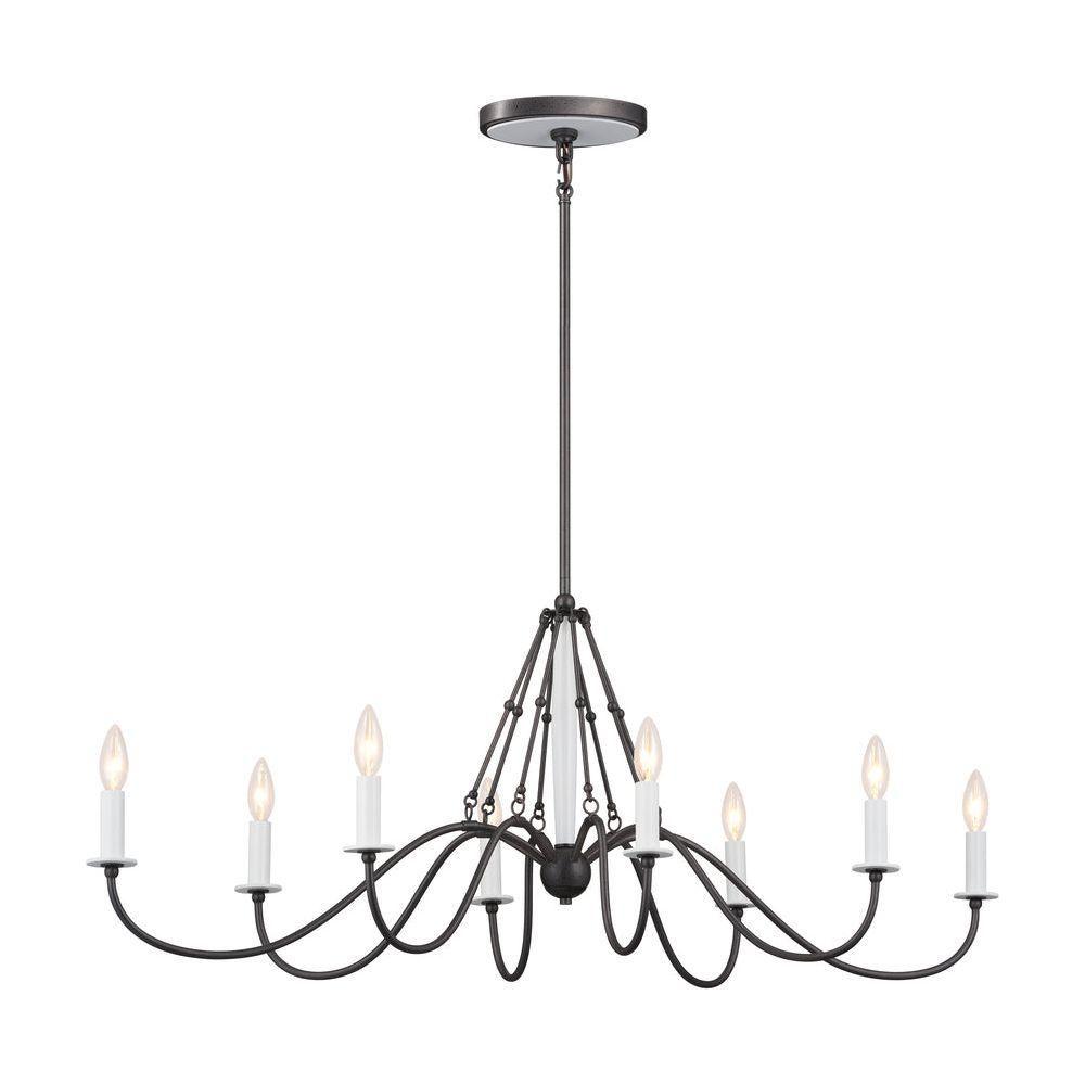 Kichler - Kichler Freesia Oval Chandelier 8Lt - Lights Canada