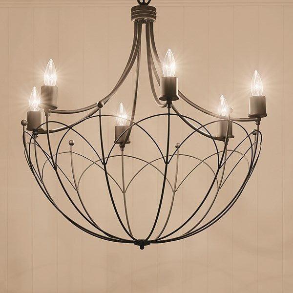 Kichler - Kichler Topiary Chandelier 6Lt - Lights Canada