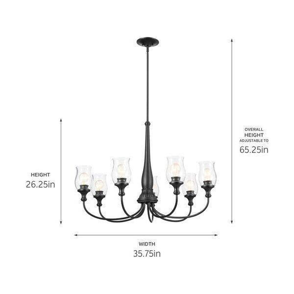 Kichler - Kichler Melis Chandelier 7Lt - Lights Canada