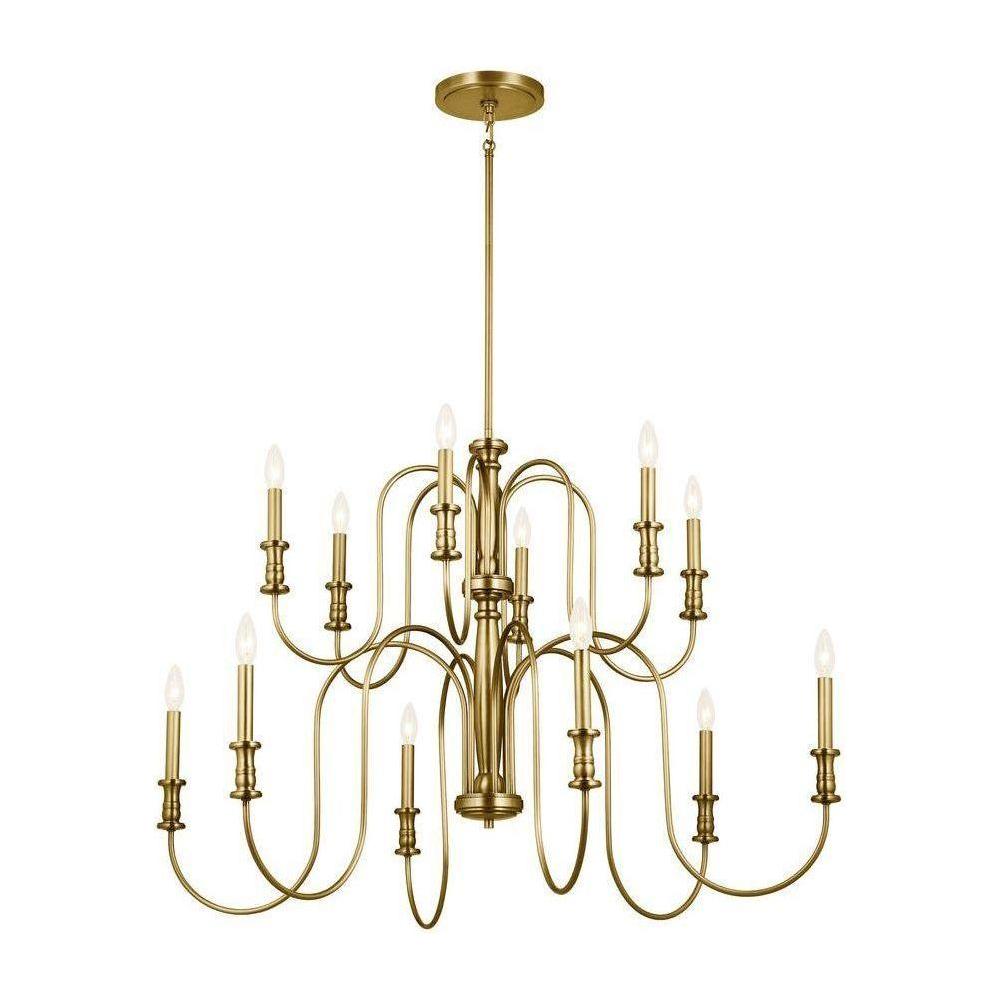 Kichler - Kichler Karthe Chandelier 12Lt - Lights Canada