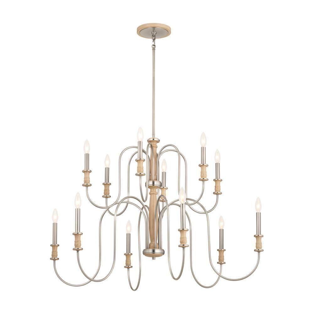 Kichler - Kichler Karthe Chandelier 12Lt - Lights Canada