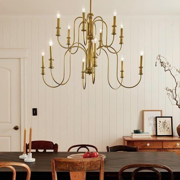 Kichler - Kichler Karthe Chandelier 12Lt - Lights Canada