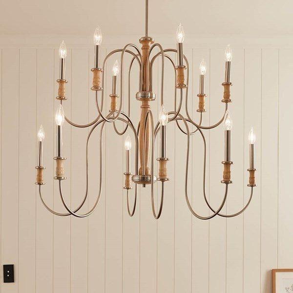 Kichler - Kichler Karthe Chandelier 12Lt - Lights Canada