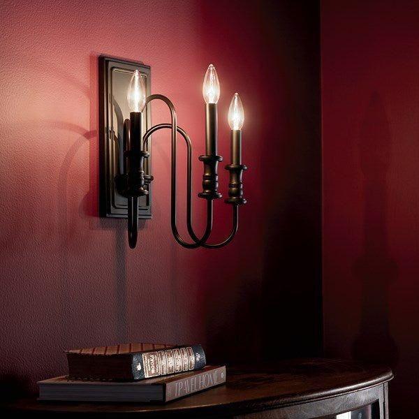 Kichler - Kichler Karthe Wall Sconce 3 Light - Lights Canada