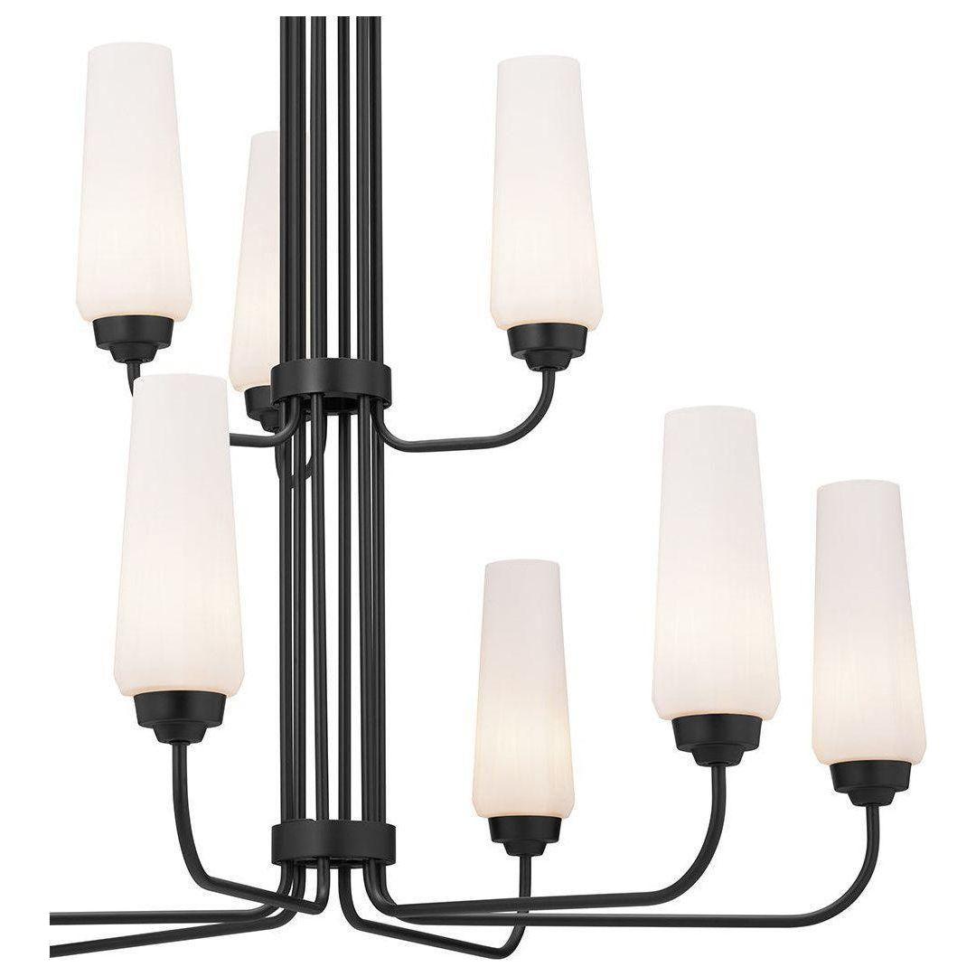 Kichler - Truby 34" 9-Light 2-Tier Chandelier - Lights Canada