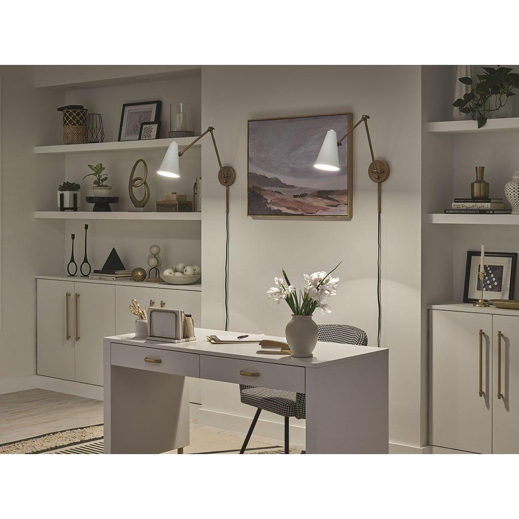 Kichler - Sylvia 2-Arm Swing Arm - Lights Canada