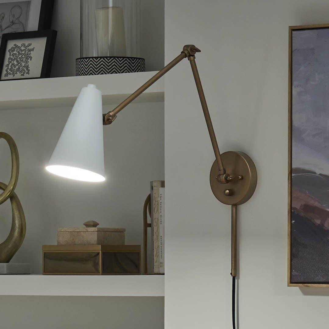 Kichler - Sylvia 2-Arm Swing Arm - Lights Canada