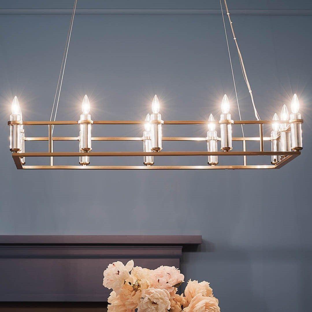 Kichler - Rosalind 12-Light Linear Suspension - Lights Canada