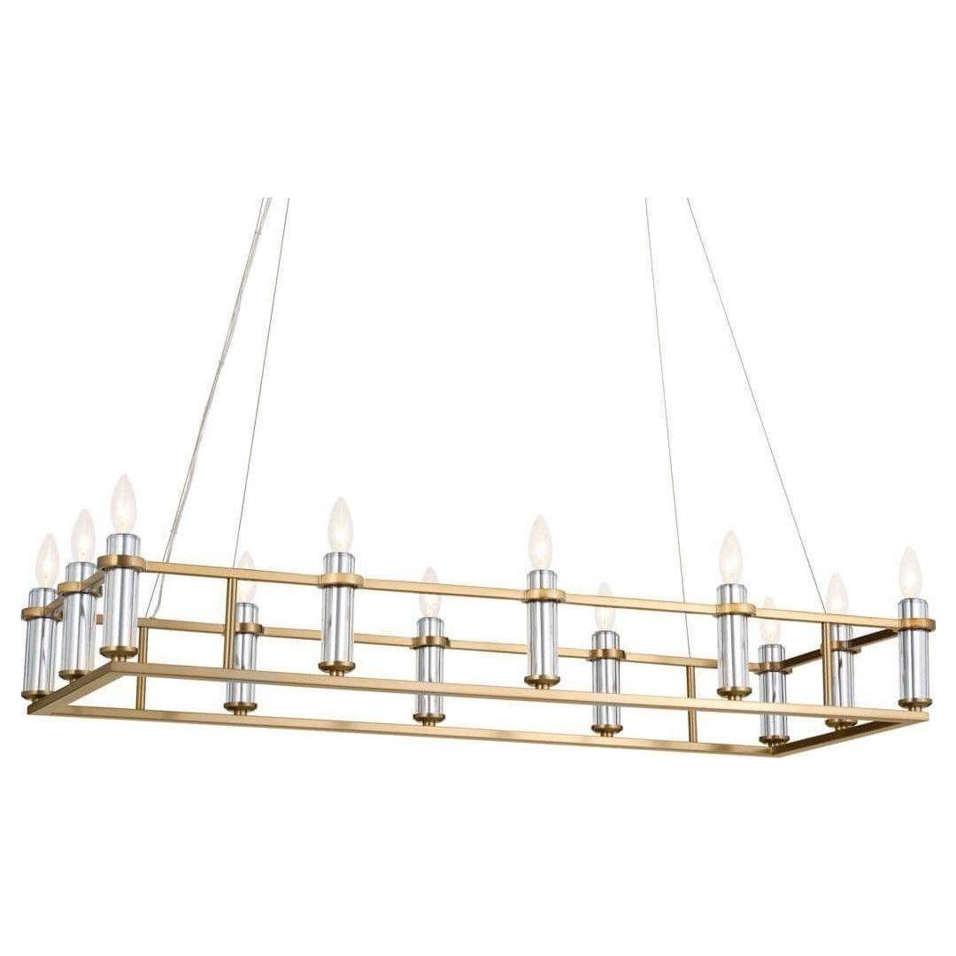 Kichler - Rosalind 12-Light Linear Suspension - Lights Canada