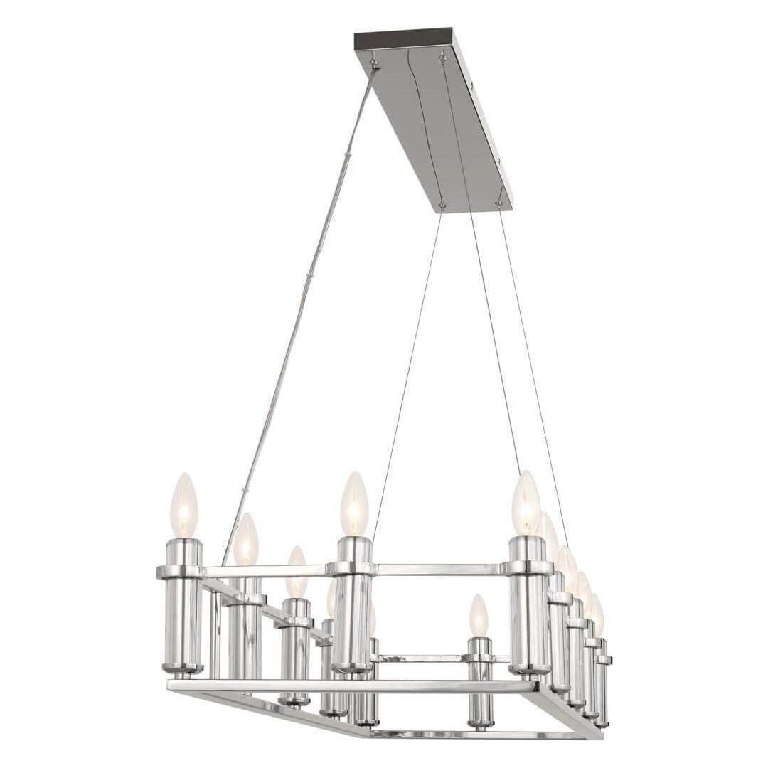 Kichler - Rosalind 12-Light Linear Suspension - Lights Canada