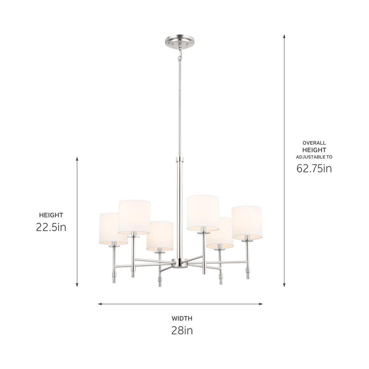 Kichler - Ali 6-Light Chandelier - Lights Canada