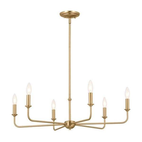 Kichler - Pallas 6-Light Chandelier - Lights Canada