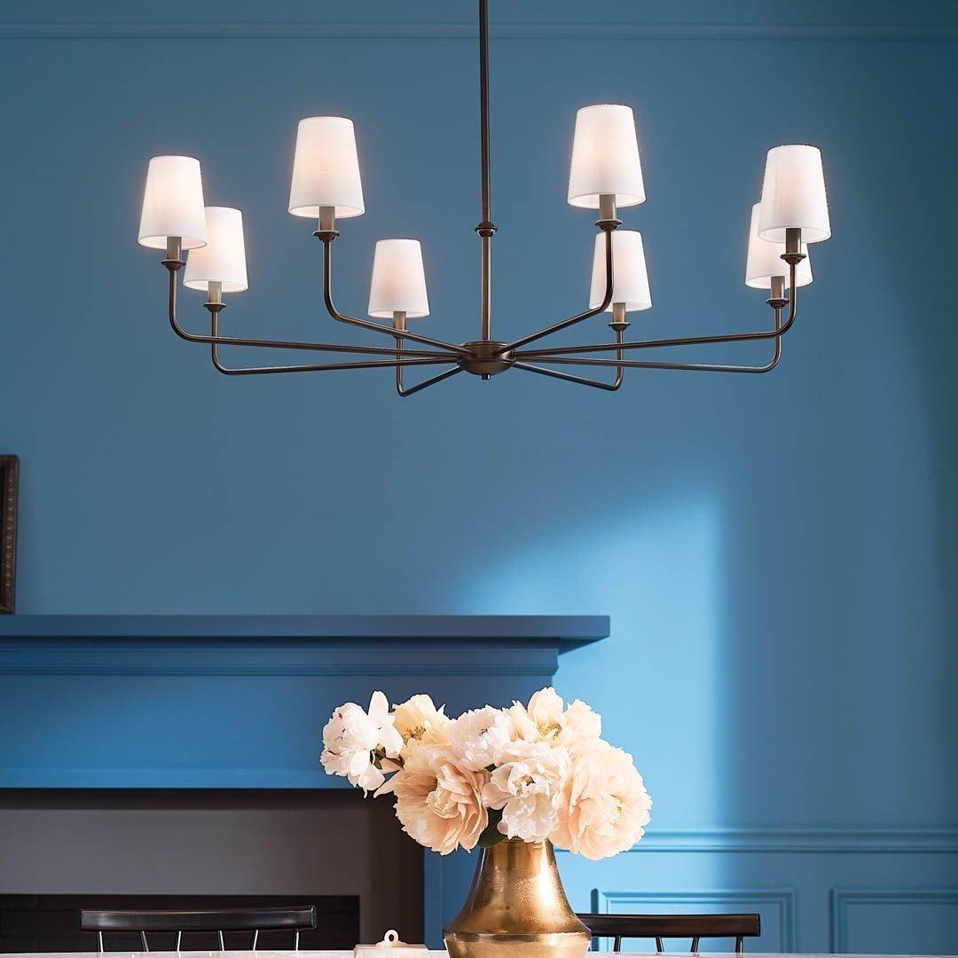 Kichler - Pallas 8-Light Chandelier - Lights Canada