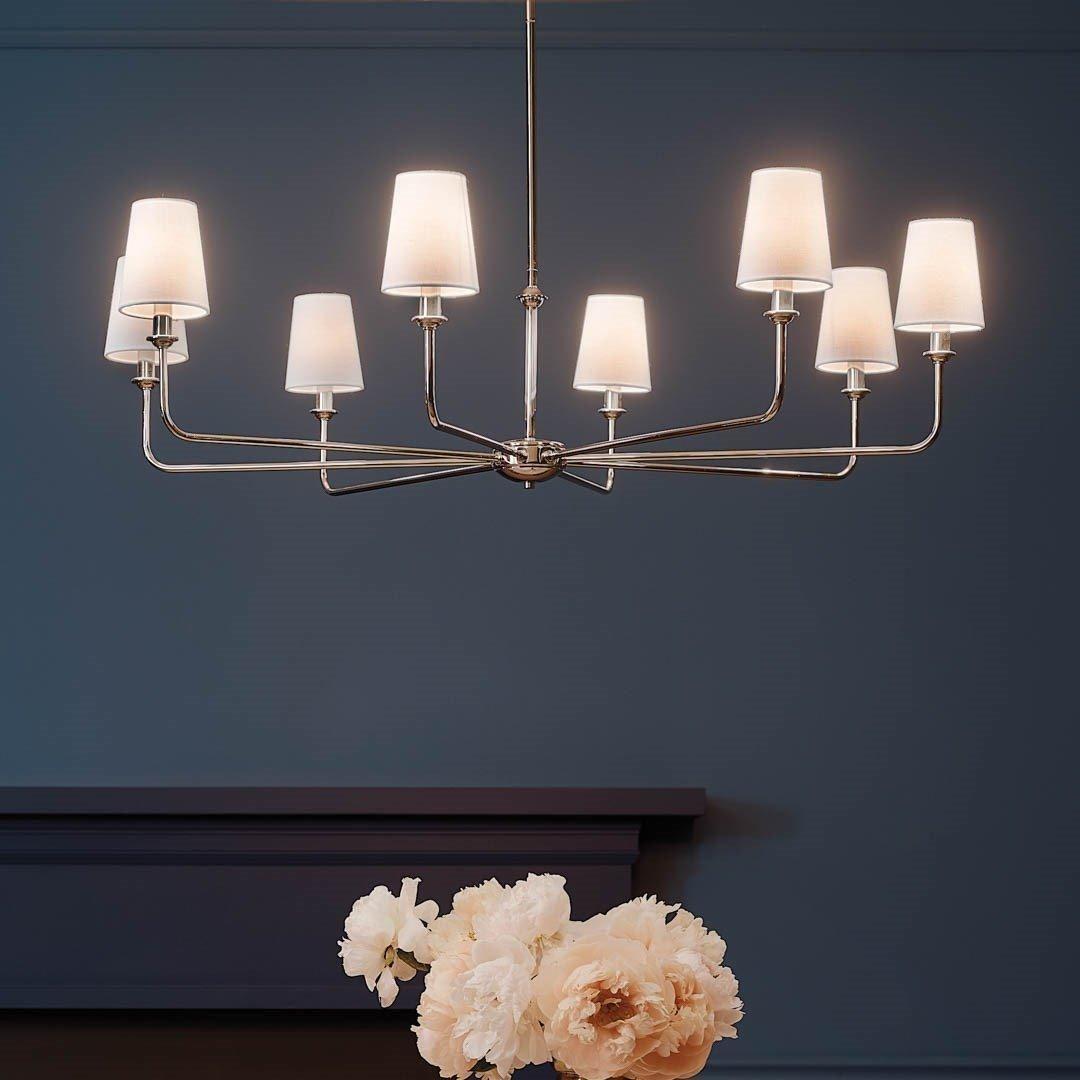 Kichler - Pallas 8-Light Chandelier - Lights Canada
