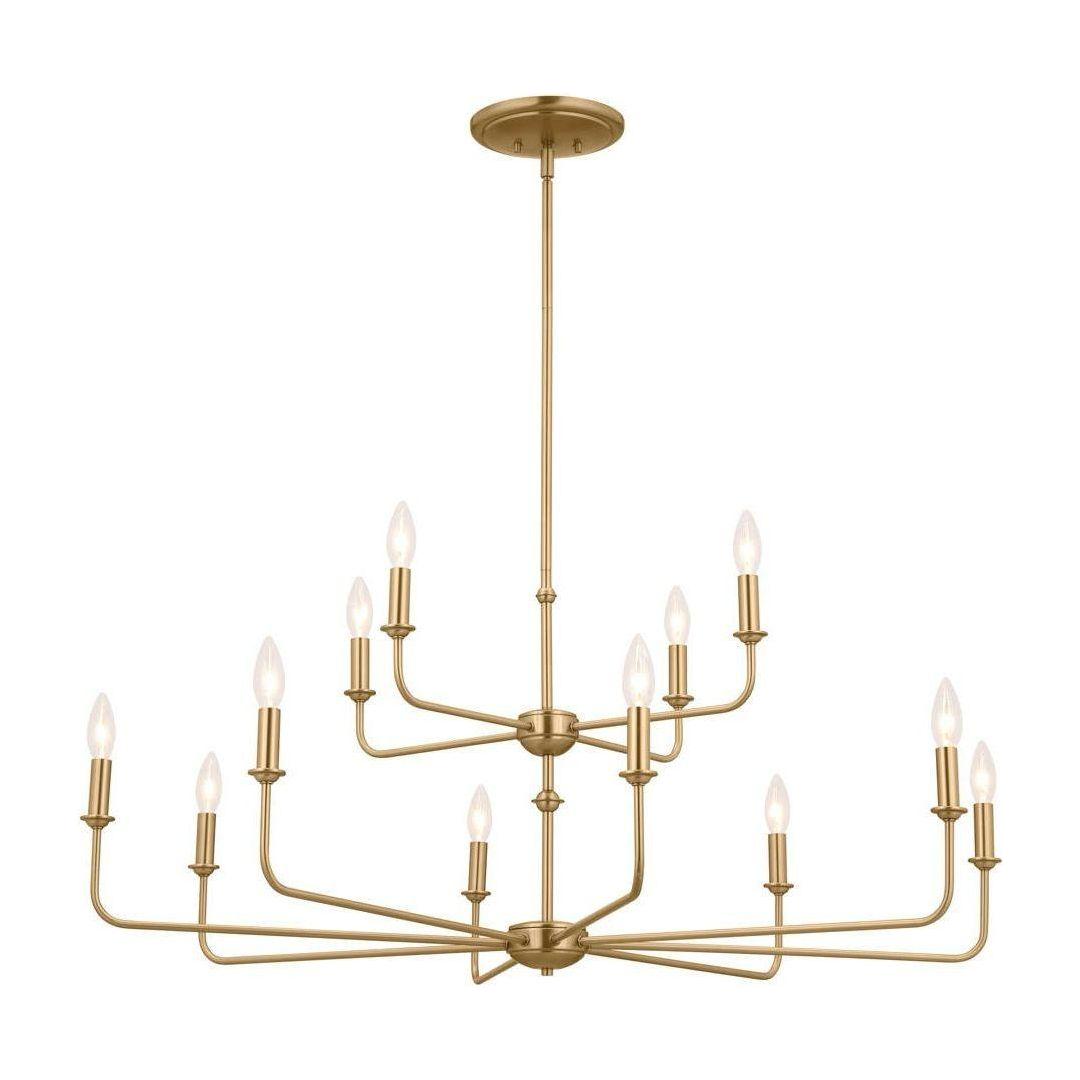 Kichler - Pallas 12-Light Chandelier - Lights Canada