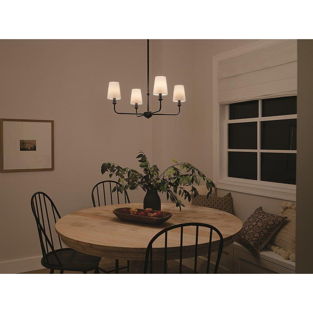 Kichler - Pallas 4-Light Mini Chandelier - Lights Canada