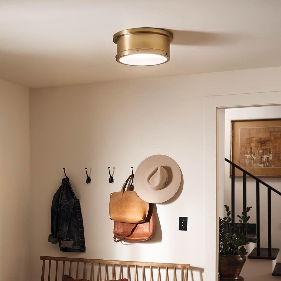 Kichler - Serca 2-Light Flush Mount - Lights Canada