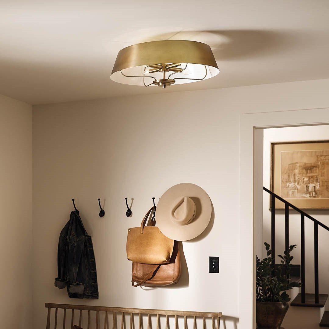 Kichler - Luella 22" 4-Light Convertible Pendant - Lights Canada