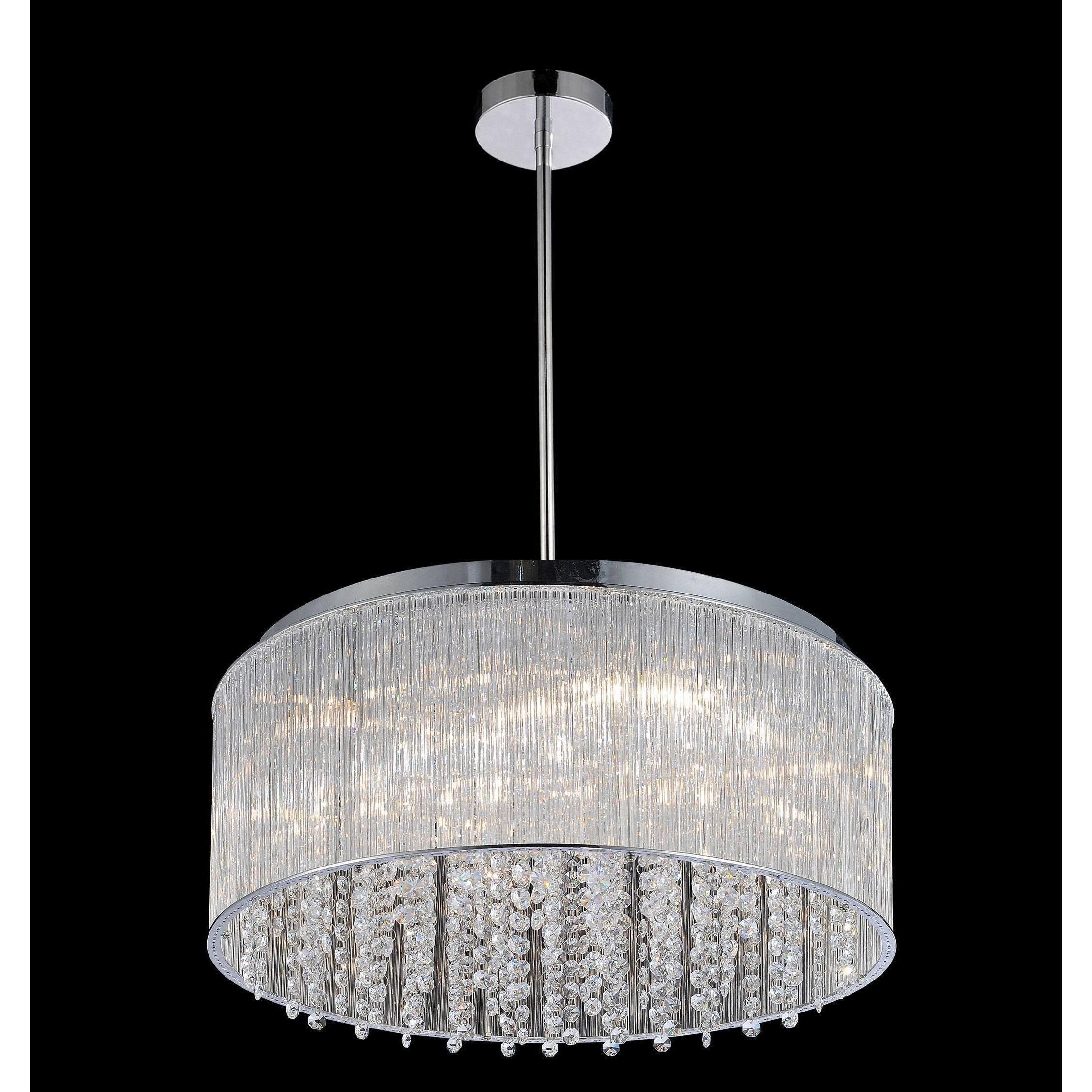 Spring Morning Chandelier Chrome