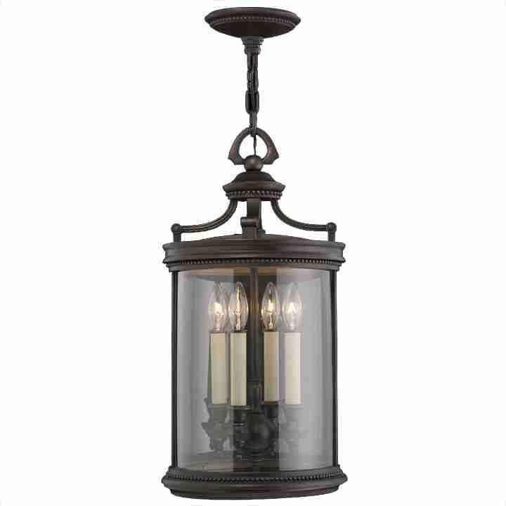 Fine Art Handcrafted Lighting - Louvre Outdoor Pendant - Lights Canada