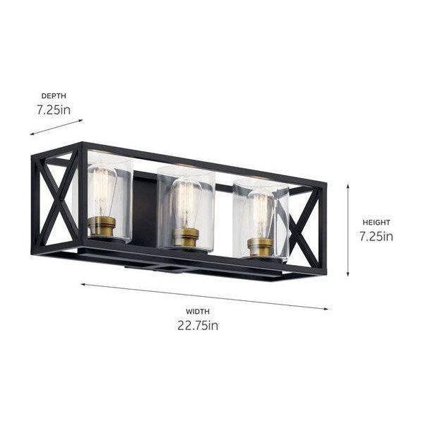 Kichler - Kichler Moorgate Vanity 3 Light - Lights Canada