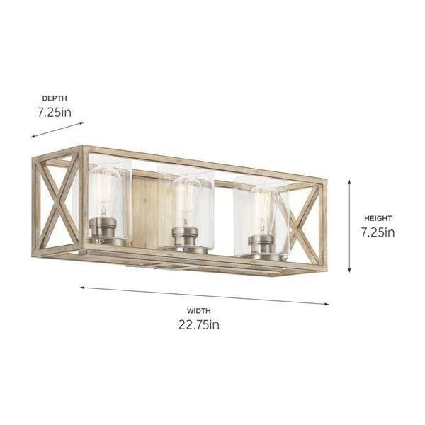 Kichler - Kichler Moorgate Vanity 3 Light - Lights Canada