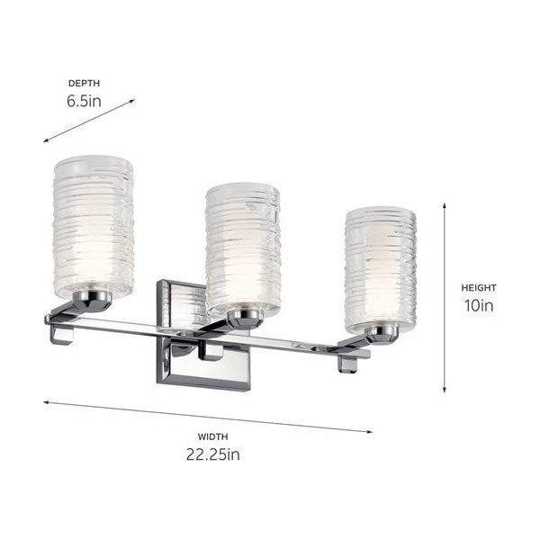 Kichler - Kichler Giarosa Vanity 3 Light - Lights Canada