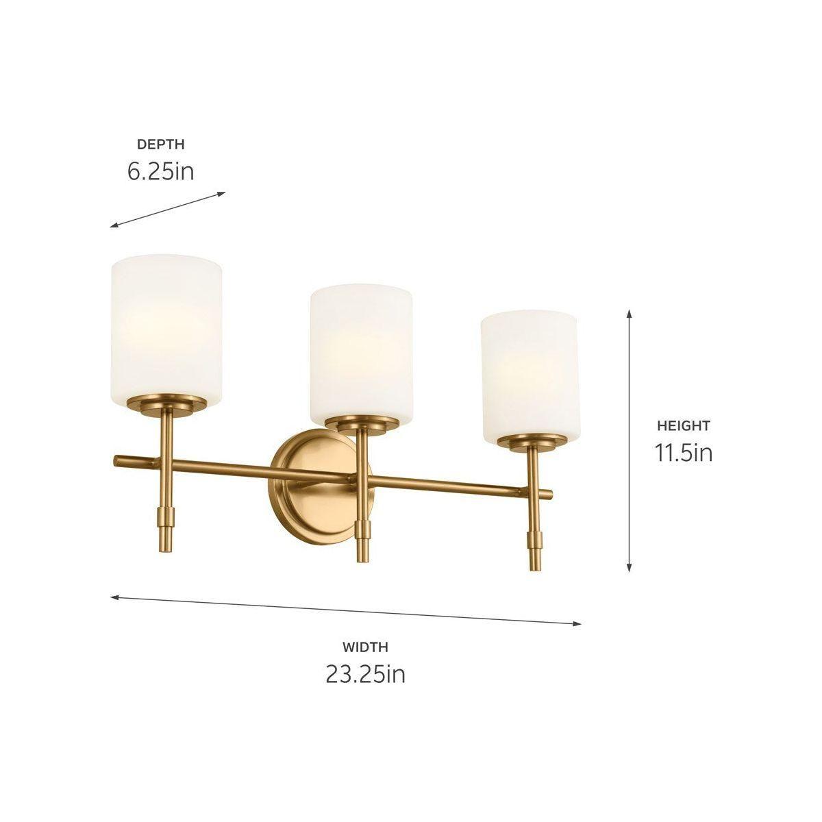 Kichler - Ali 3-Light Vanity Light - Lights Canada