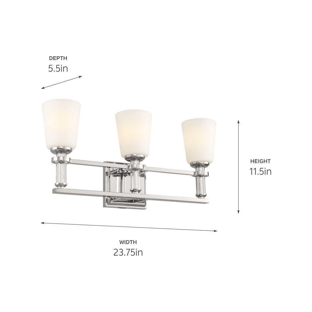 Kichler - Rosalind 3-Light Vanity Light - Lights Canada