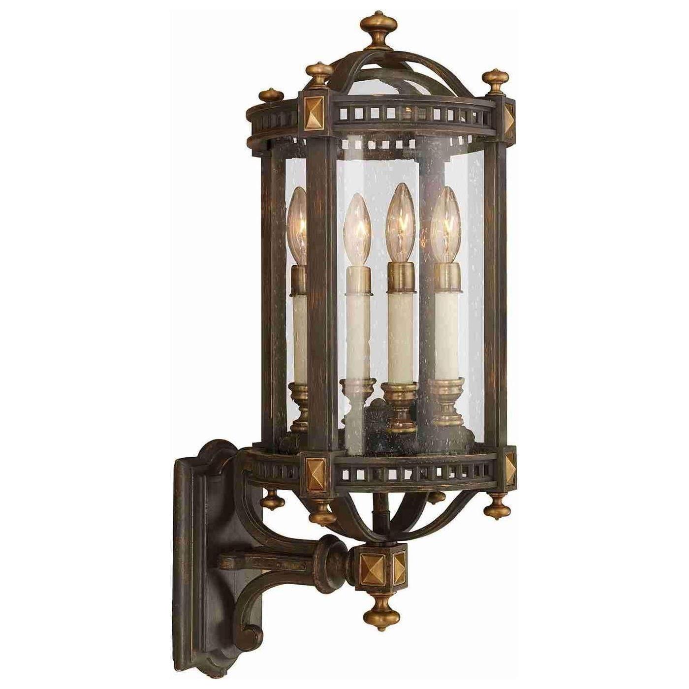 Fine Art Handcrafted Lighting - Beekman Place Outdoor Wall Light - Lights Canada