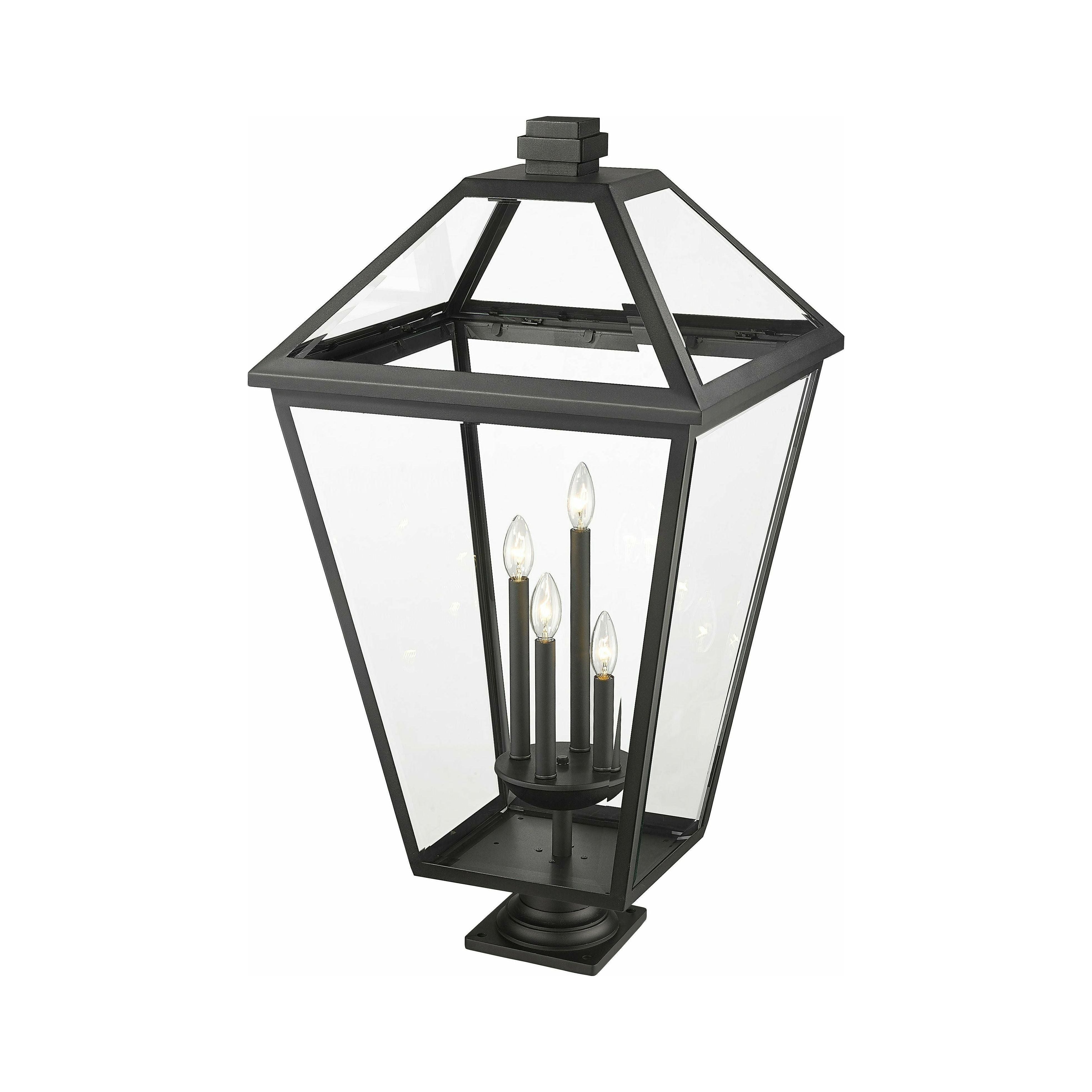 Z-Lite - Talbot 4-Light Outdoor Pier Mount - Lights Canada