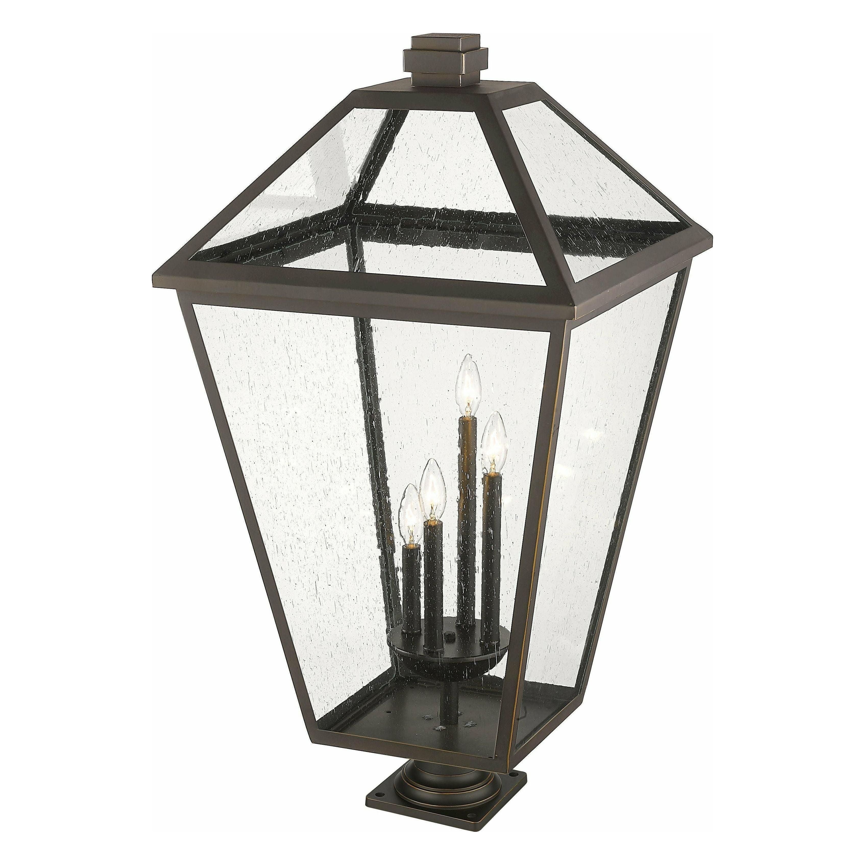 Z-Lite - Talbot 4-Light Outdoor Pier Mount - Lights Canada