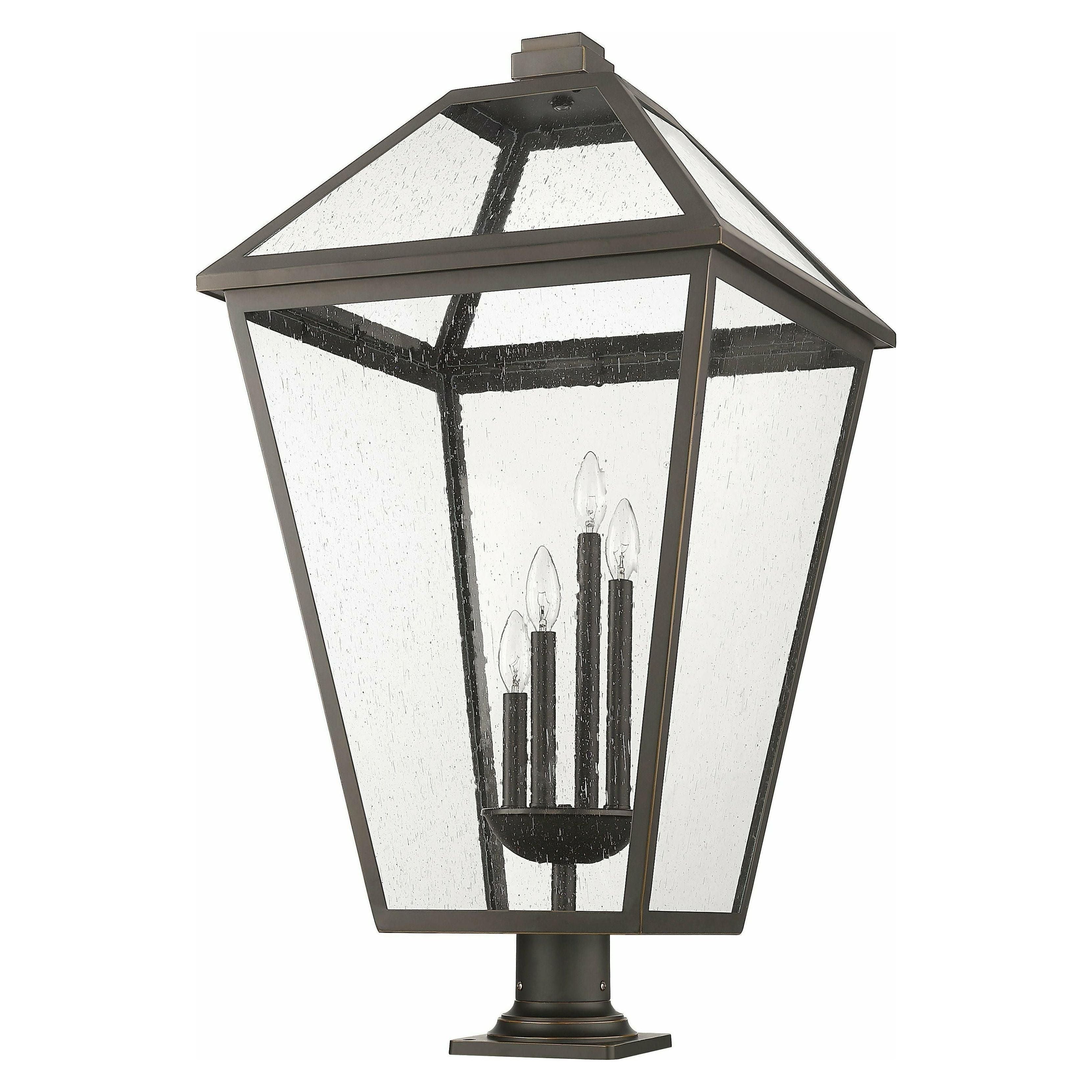 Z-Lite - Talbot 4-Light Outdoor Pier Mount - Lights Canada