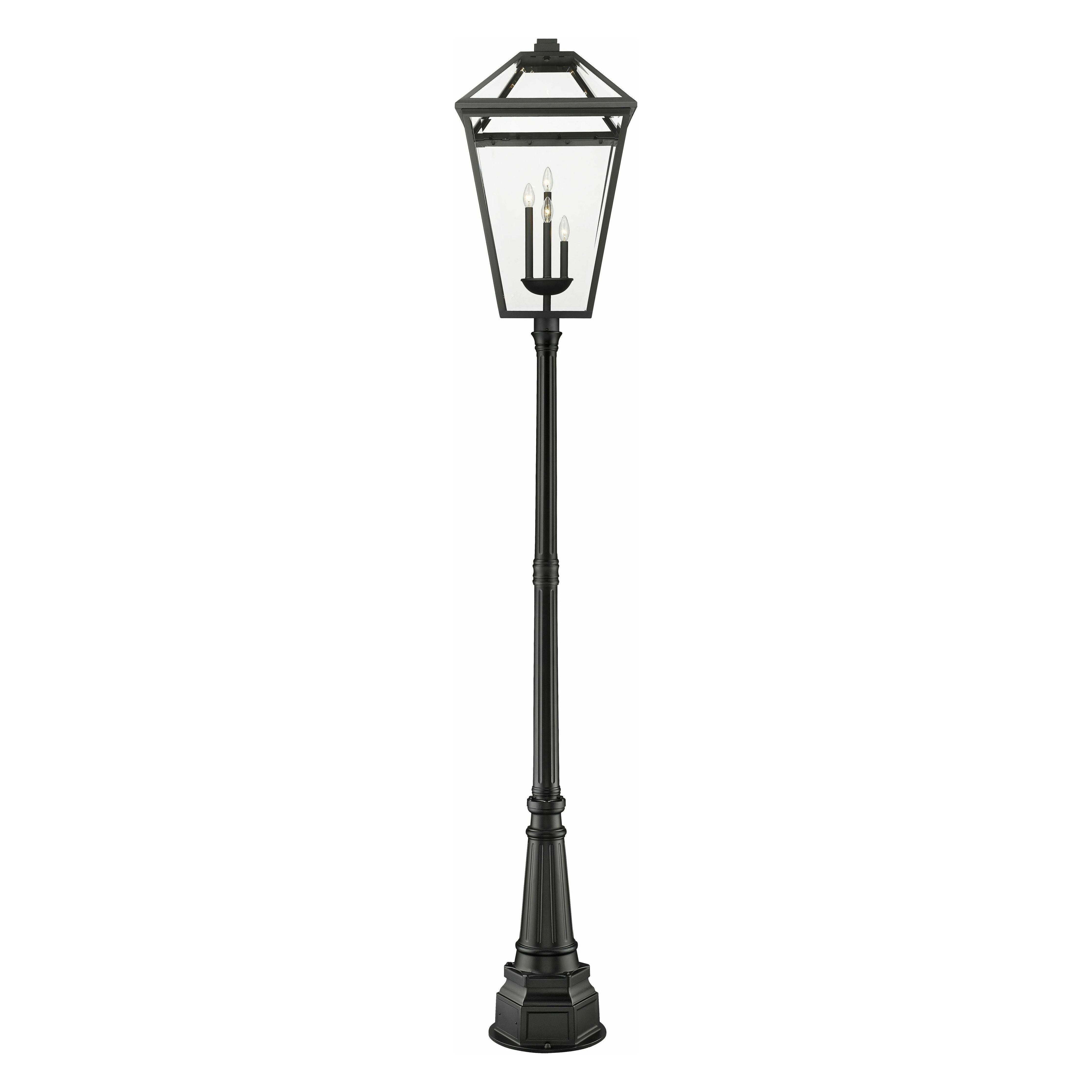 Z-Lite - Talbot 4-Light Outdoor Post Light - Lights Canada