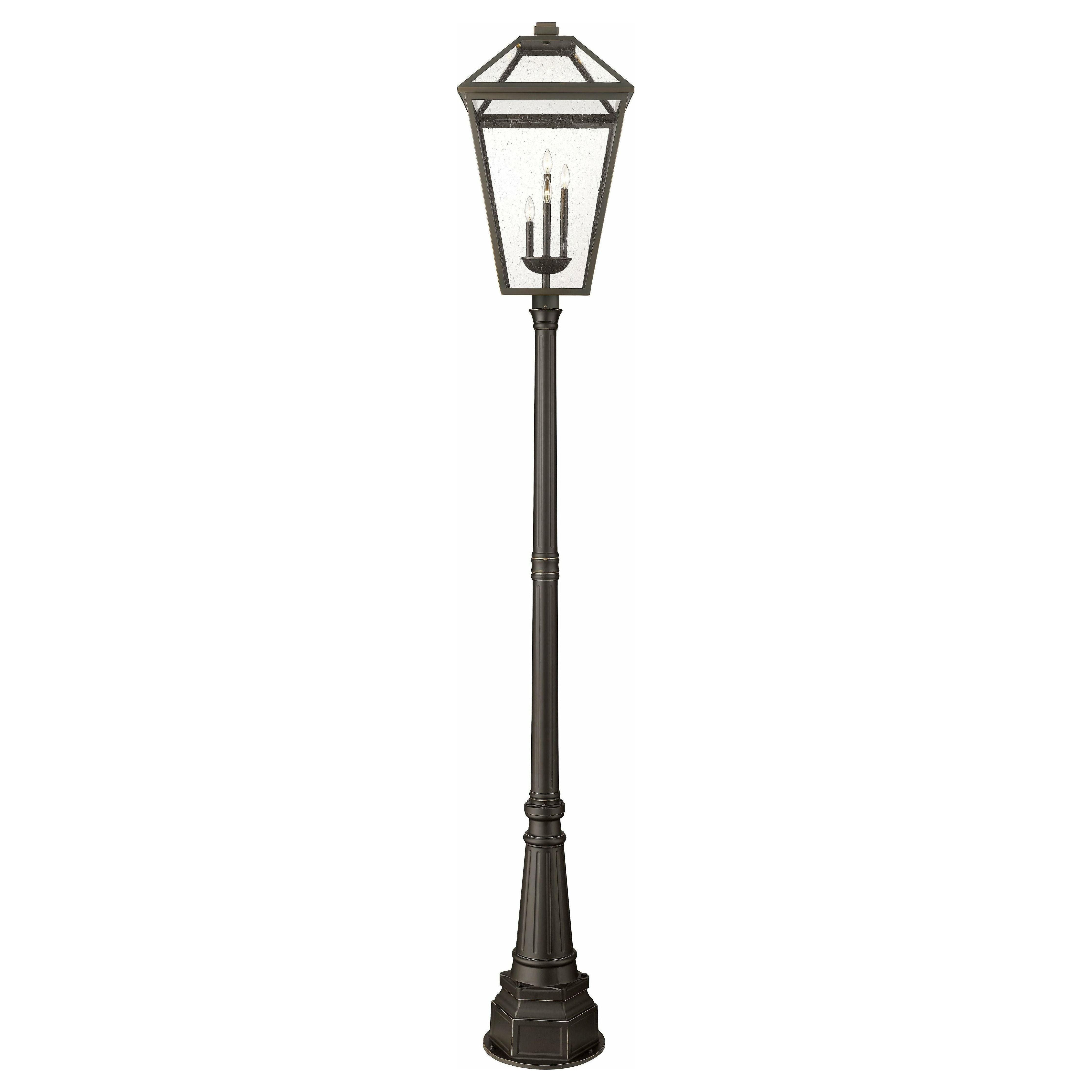 Z-Lite - Talbot 4-Light Outdoor Post Light - Lights Canada