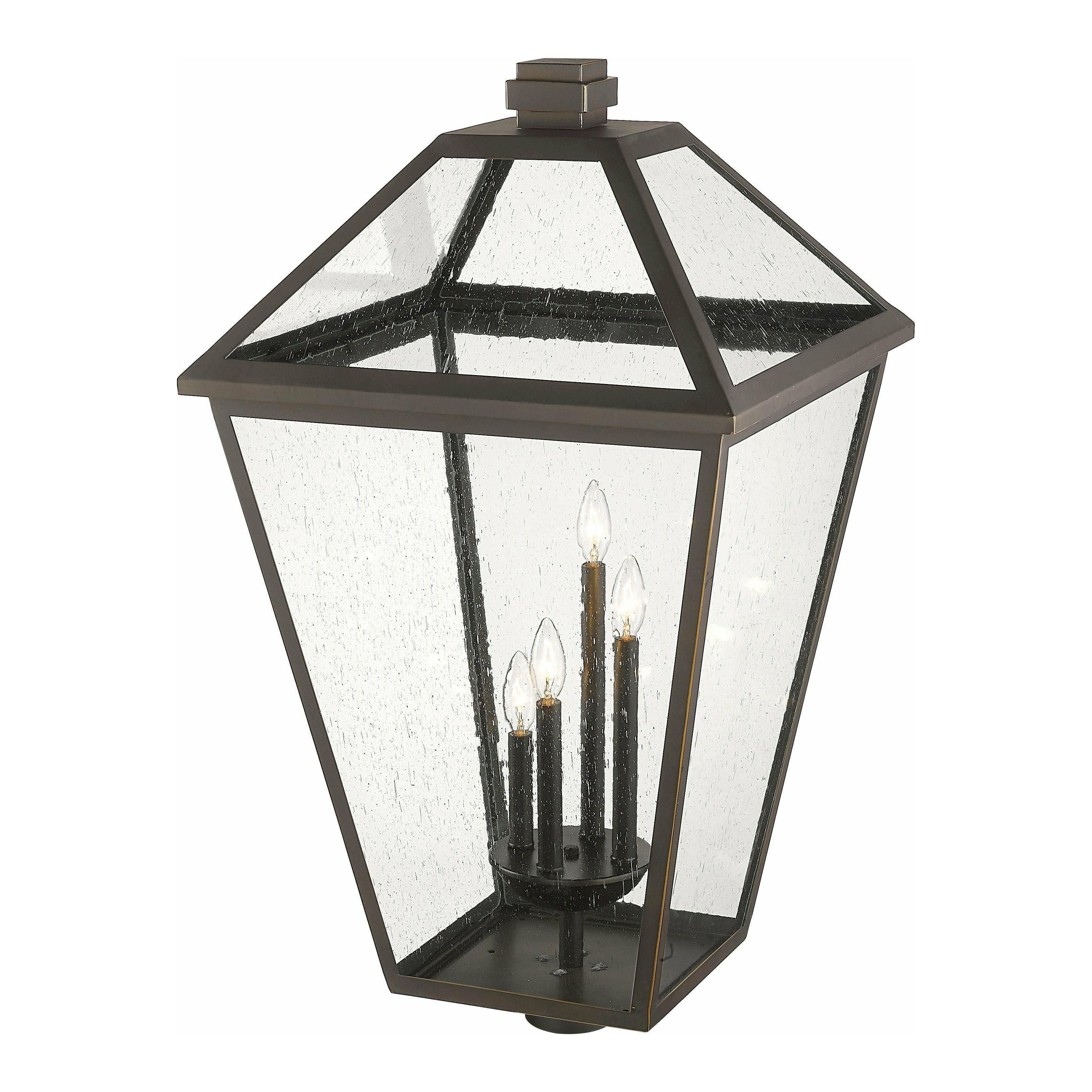 Z-Lite - Talbot 4-Light Outdoor Post Light - Lights Canada