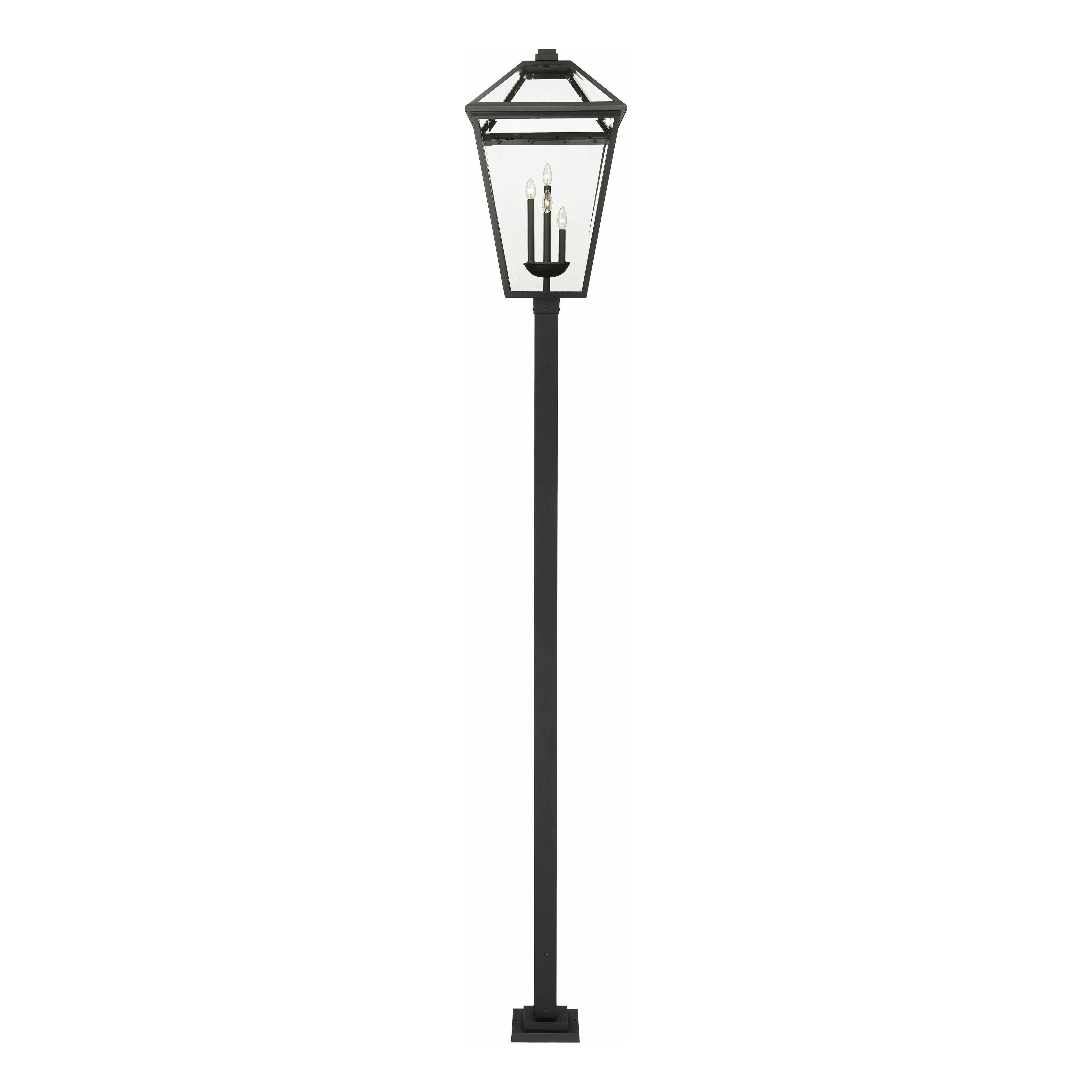 Z-Lite - Talbot 4-Light Outdoor Post Light - Lights Canada