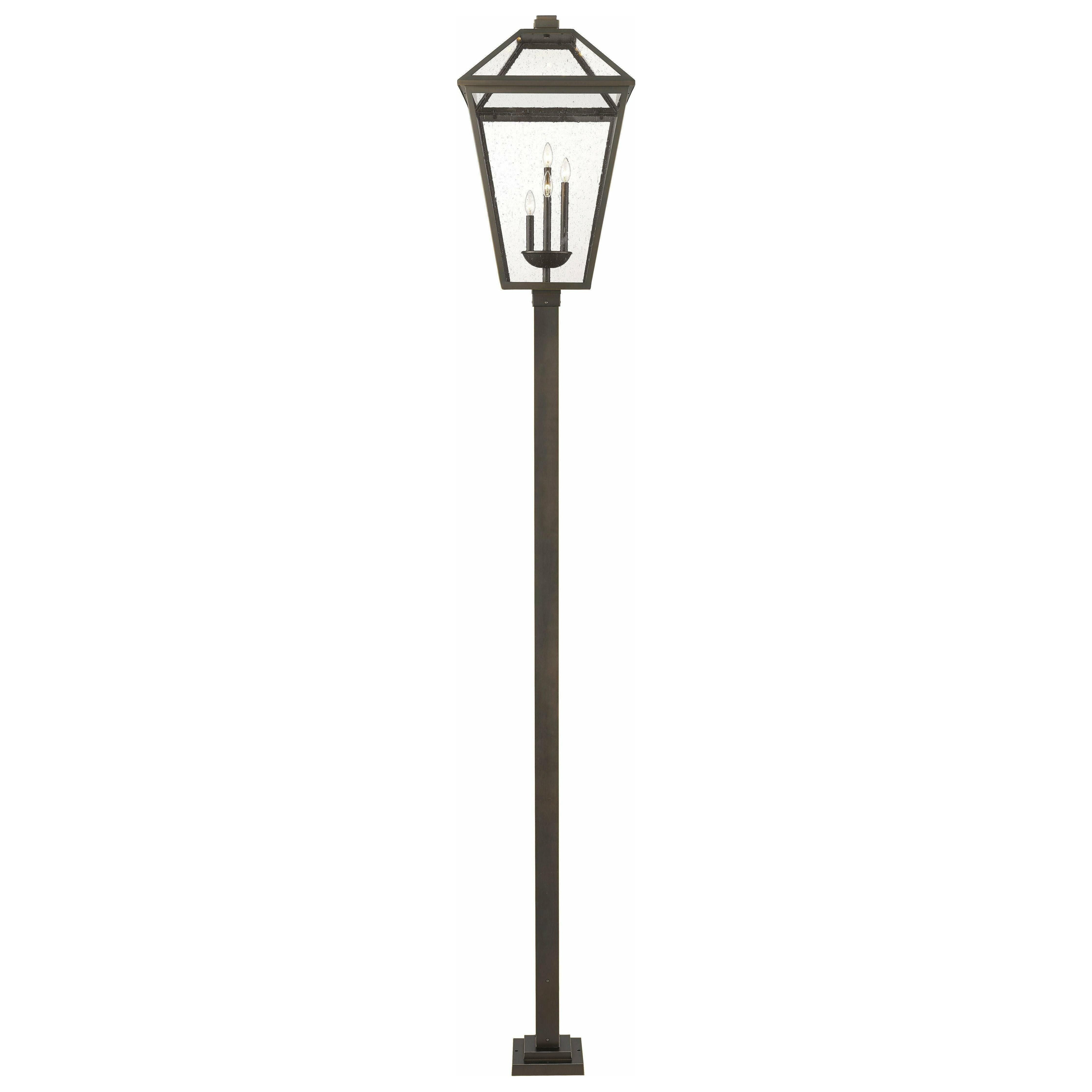 Z-Lite - Talbot 4-Light Outdoor Post Light - Lights Canada