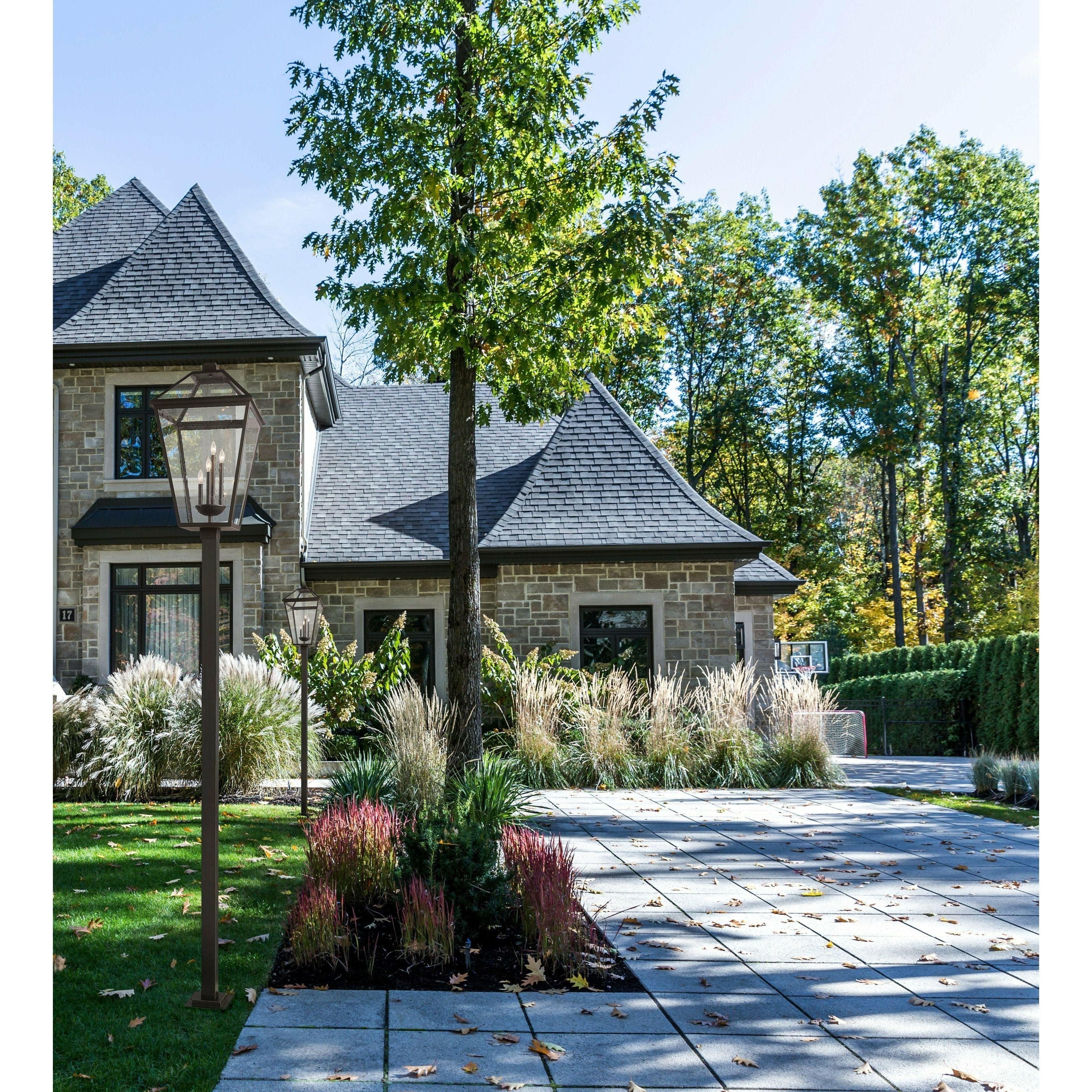 Z-Lite - Talbot 4-Light Outdoor Post Light - Lights Canada