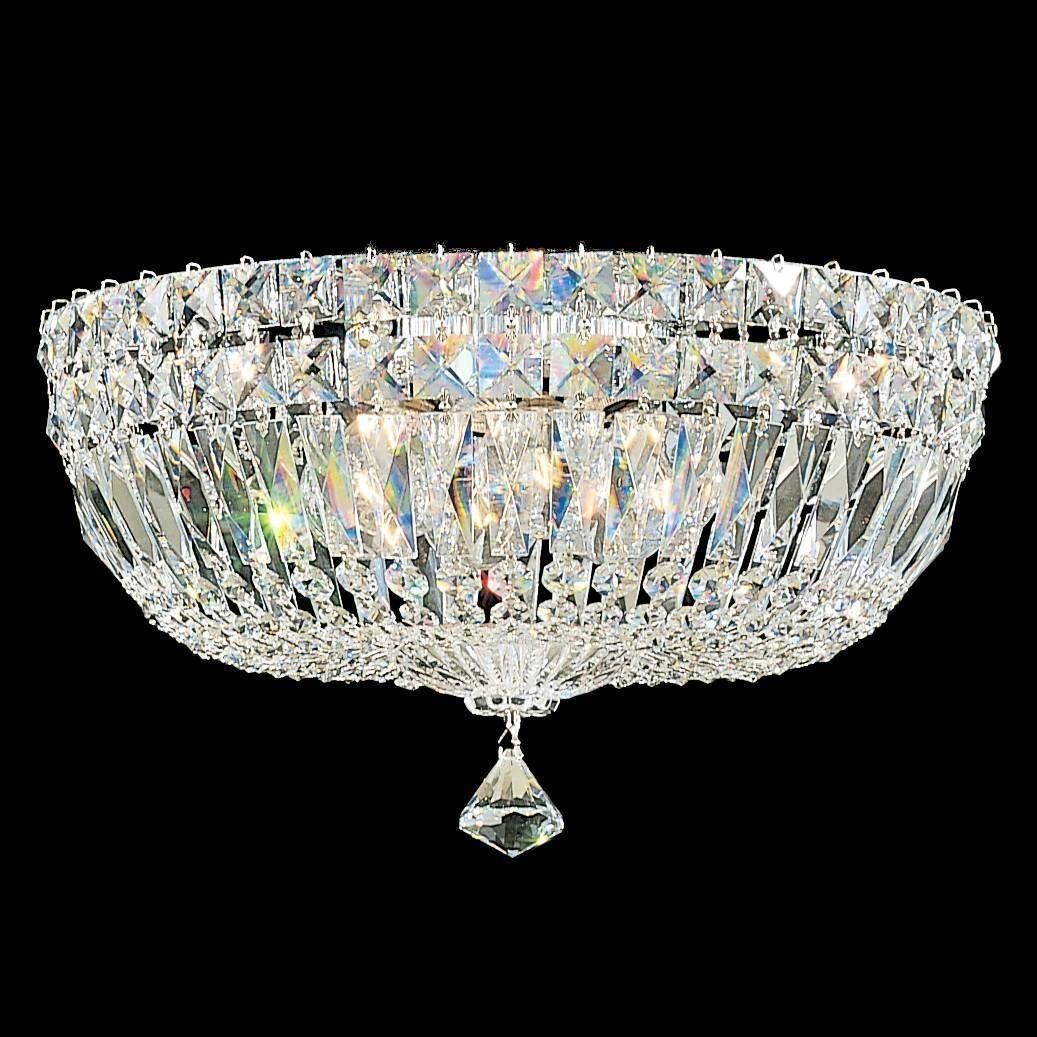 Schonbek - Petit Crystal Deluxe Semi Flush Mount - Lights Canada
